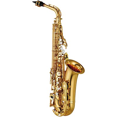 Bild på saxofon.