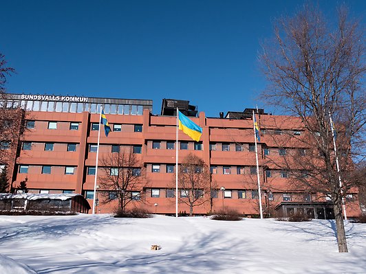 Sundsvalls kommuns kommunhus.