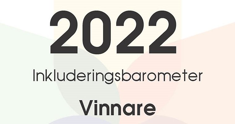 Beskärd del av diplom Inkluderingsbarometern 2022